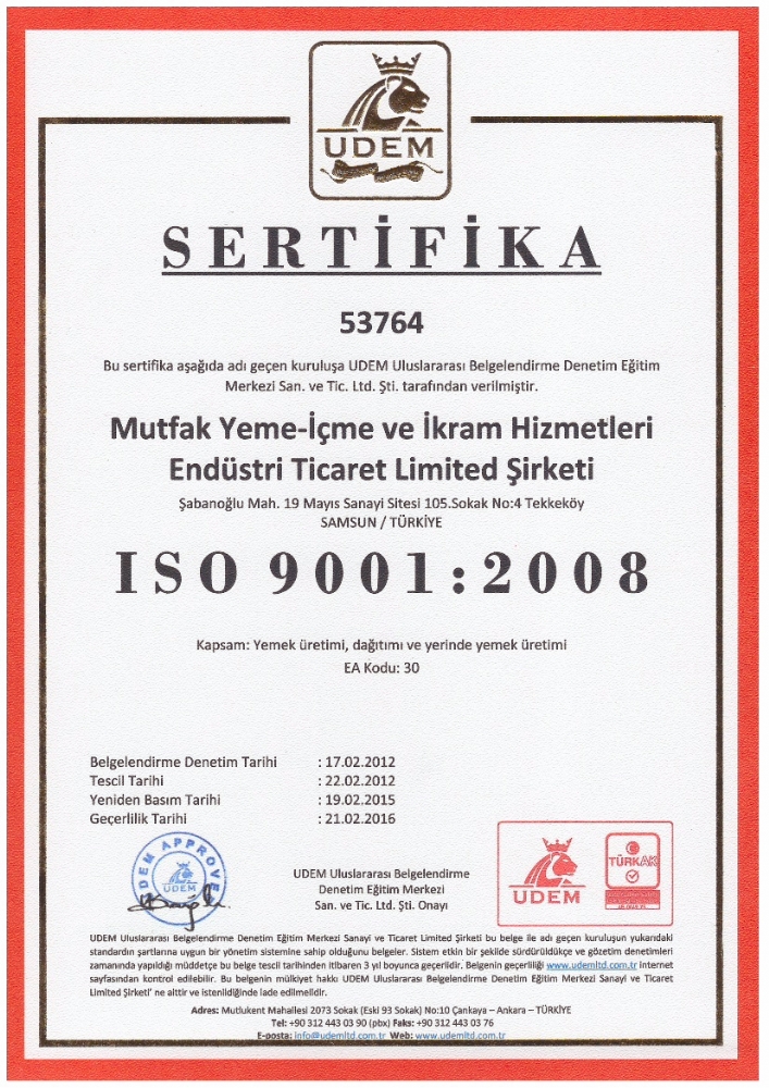 Kalite Ve Güvence Kalite Ve Güvence